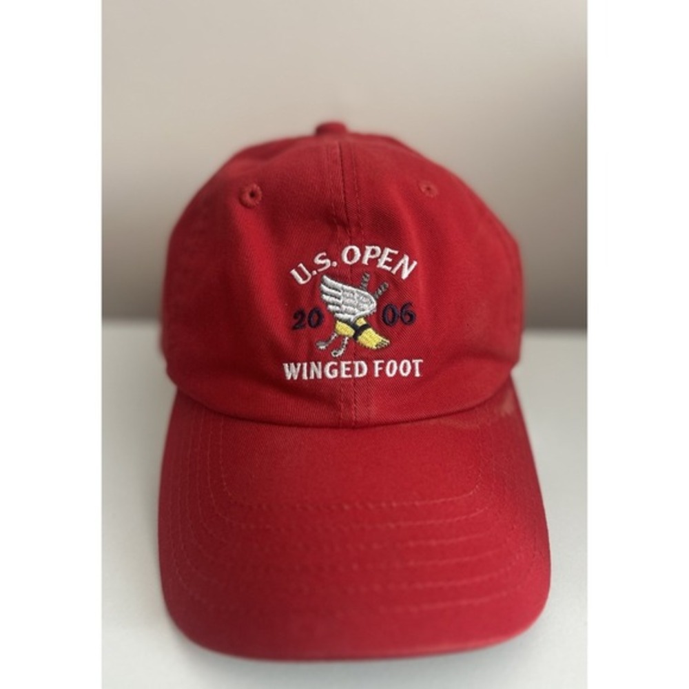 Imperial U.S. Open Winged Foot 2006 Red Adjustable‎ Cap